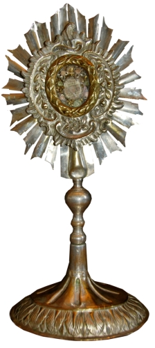 Plik:Relikwiarz z relikwiami św. Jakuba Apostoła 1 Sączów.jpg