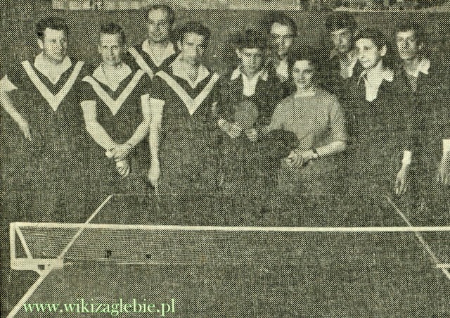 Plik:Zagłębie Sosnowiec Tenis stołowy 1966.jpg