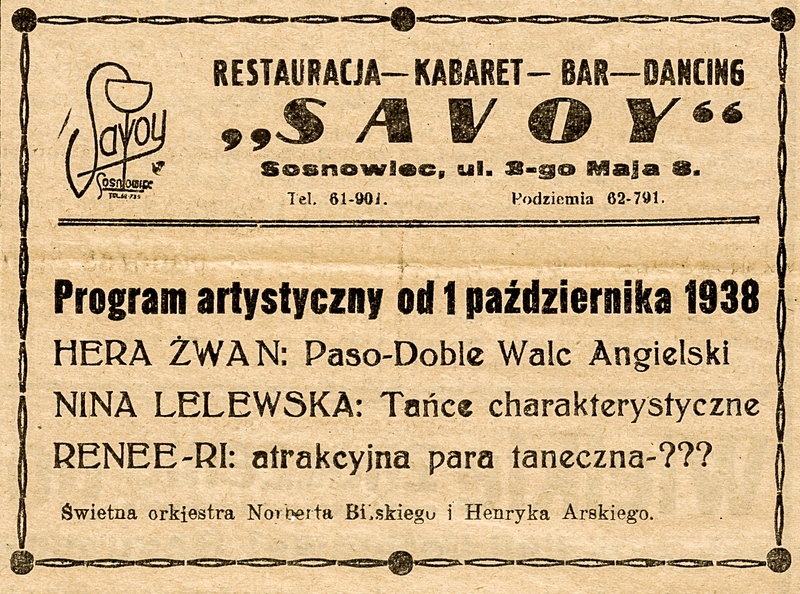 Plik:Reklama Savoy 1 pazdziernika 1938.jpg