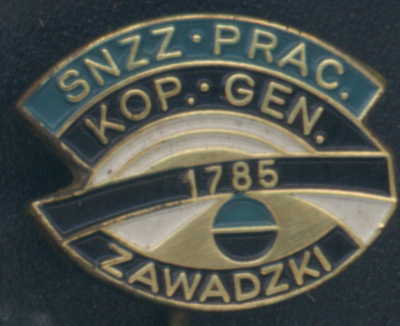 Plik:KWK Zawadzki - odznaka szpilka.jpg
