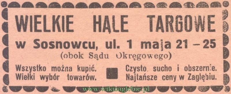 Plik:Wielkie Hale Targowe 1933.JPG