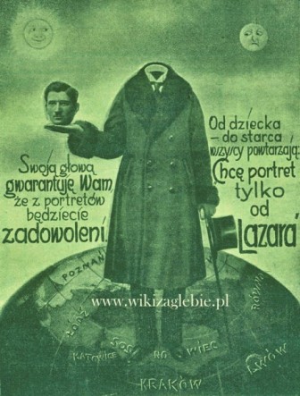 Plik:Reklama 1937 Sosnowiec Zakład Fotograficzny Stanisław Lazar 02.jpg