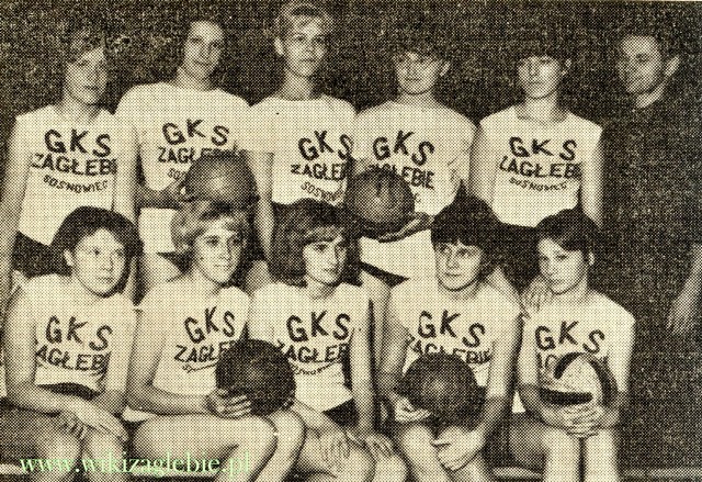 Plik:Zagłębie Sosnowiec Siatkówka kobieca 1966.jpg