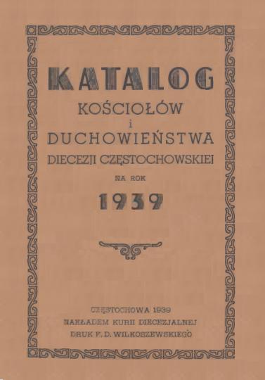 Plik:Katalog kościołów i duchowieństwa diecezji częstochowskiej na rok 1939.JPG