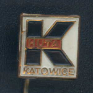 Plik:Odznaka Huta Katowice (szpilka).jpg