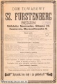 Reklama 1913 Będzin Dom Towarowy Sz Furstenberg.jpg