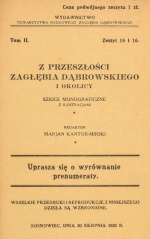 Z przeszłości Zagłębia Dąbrowskiego i okolicy - Szkice monograficzne z ilustracjami - Tom 2 - nr 15-16.jpg