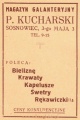 Reklama 1931 Sosnowiec Magazyn Galanteryjny P. Kucharski 01.jpg
