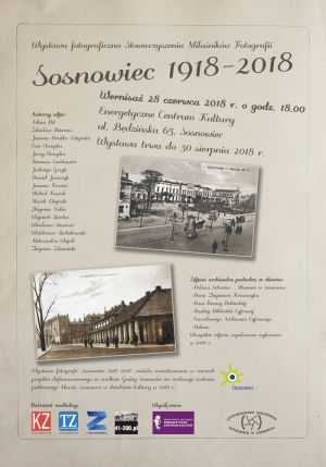 SMF plakat wernisaż Sosnowiec 1918-2018.jpg