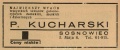 Reklama 1938 Sosnowiec Towary Galanteryjne P. Kucharski 01.jpg