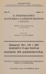 Z przeszłości Zagłębia Dąbrowskiego i okolicy - Szkice monograficzne z ilustracjami - Tom 2 - nr 18.jpg