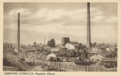 Dąbrowa Górnicza na dawnej pocztówce 150 Kopalnia Flora.jpg