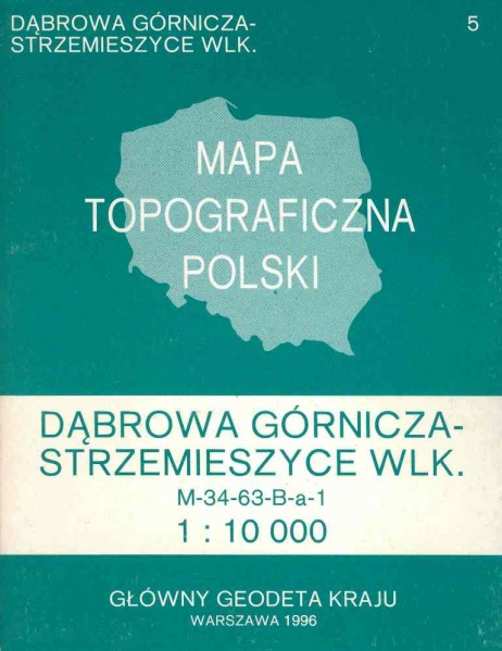 Plik:Mapa Topograficzna Polski - Dąbrowa Górnicza-Strzemieszyce Wlk. (1996).jpg