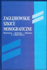 Zagłębiowskie szkice monograficzne - Historia, Kultura, Oświata 2010 - 2011.jpg