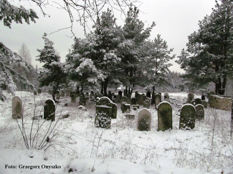 Plik:Nowy cmentarz zydowski w Olkuszu zima. Wiki. 03.JPG