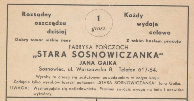 Plik:Reklama Stara Sosnowiczanka.jpg