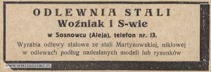 Reklama-1922-Sosnowiec-Woźniak-Odlewnia-Stali.jpg