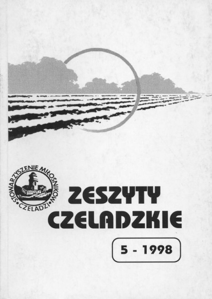 Plik:Zeszyty Czeladzkie nr 05 (1998).jpg