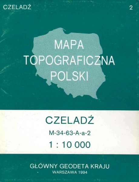 Plik:Mapa Topograficzna Polski - Czeladź (1994).jpg
