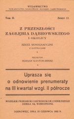 Z przeszłości Zagłębia Dąbrowskiego i okolicy - Szkice monograficzne z ilustracjami - Tom 2 - nr 11.jpg