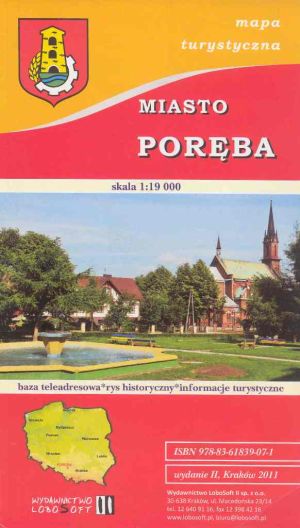 Mapa turystyczna - Miasto Poręba (2011).jpg