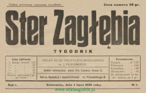 Ster Zagłebia nr 01 1926.07.04 winieta.JPG