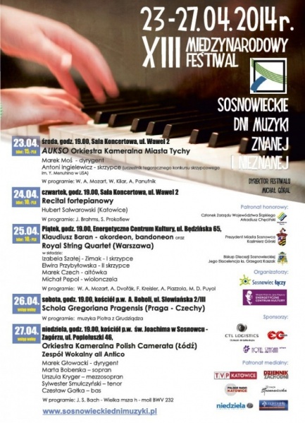 Plik:Sosnowieckie Dni Muzyki Znanej i Nieznanej Plakat 2014.jpg