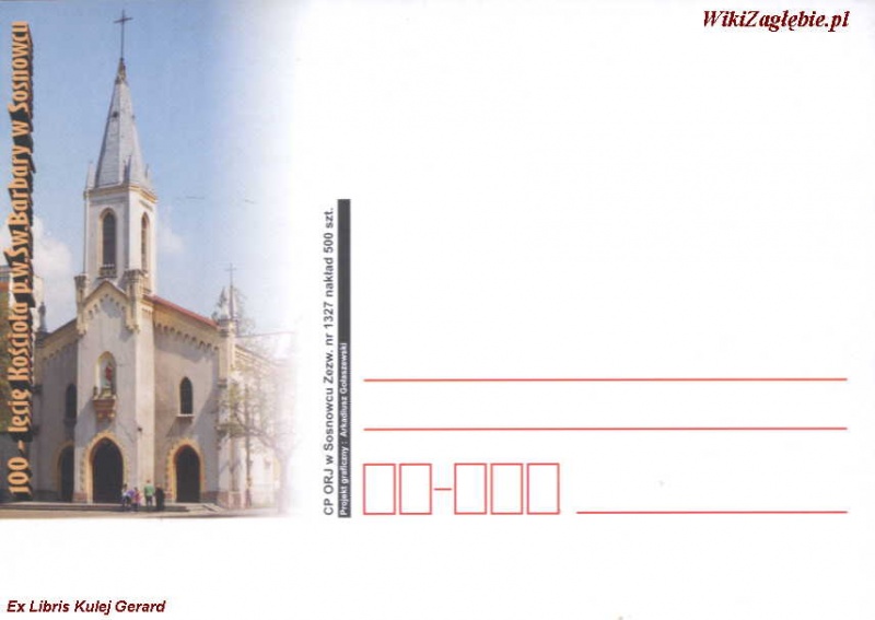 Plik:100 lecie Kościoła Barbary w Sosnowcu 1.jpg