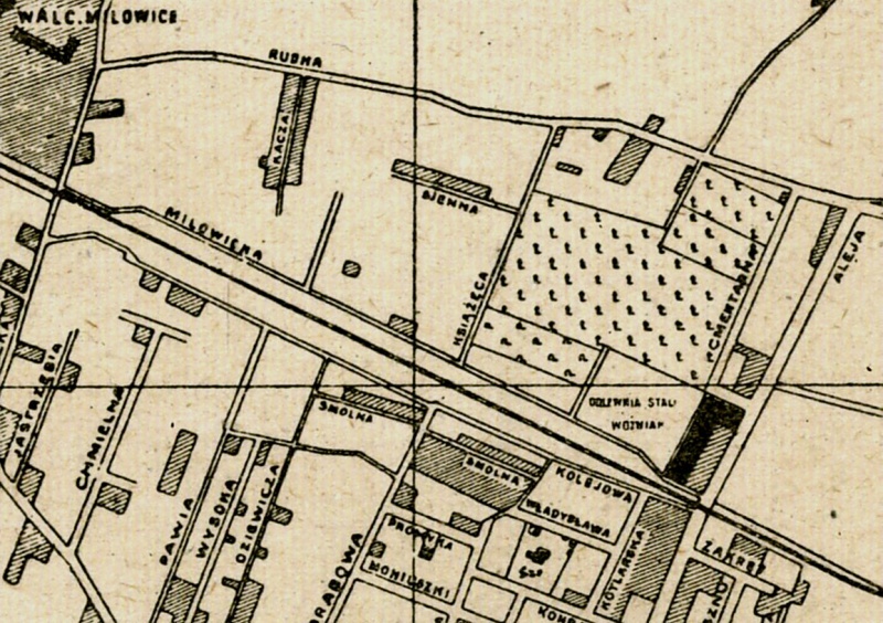Plik:Ulica Milowicka B. Bukowski 1921.jpg