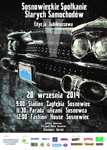 Plik:Sosnowieckie Spotkanie Starych Samochodów plakat.jpg