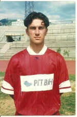 W barwach FK Sarajevo 1996 r.