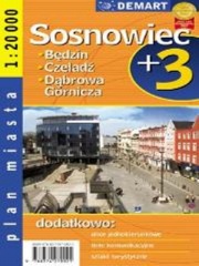Plan Miasta Sosnowiec + Będzin, Czeladź, Dąbrowa Górnicza.jpeg
