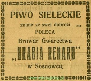 Reklama 1926 Sosnowiec Browar Sielecki 01.JPG