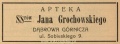 Reklama 1938 Dąbrowa Górnicza Apteka Jan Grochowski 01.jpg