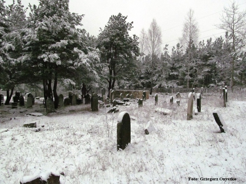 Plik:Nowy cmentarz zydowski w Olkuszu zima. 01.JPG