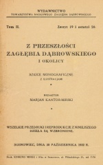 Z przeszłości Zagłębia Dąbrowskiego i okolicy - Szkice monograficzne z ilustracjami - Tom 2 - nr 19-20.jpg