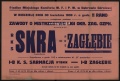 Plakat na mecz piłki nożnej Skra Częstochowa Zagłębie Dąbrowa Górnicza sprzed 1939.jpg