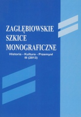 Zagłębiowskie szkice monograficzne - Historia, Kultura, Przemysł 2013.JPG