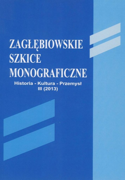 Plik:Zagłębiowskie szkice monograficzne - Historia, Kultura, Przemysł 2013.JPG
