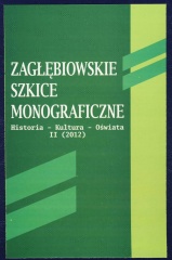Zagłębiowskie szkice monograficzne - Historia, Kultura, Oświata 2012.JPG