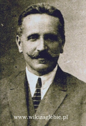 Józef Karney Prezes Zagłebiowskiego Okręgu Sokoła 1927.JPG