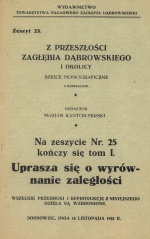 Z przeszłości Zagłębia Dąbrowskiego i okolicy - Szkice monograficzne z ilustracjami - Tom 1 - nr 23.jpg