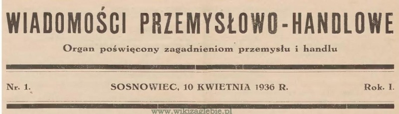 Plik:Wiadomości Przemysłowo-Handlowe 1936.04.10 nr 01 Winieta 2.JPG