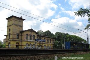 Dąbrowa Górnicza-Gołonóg. Stacja kolejowa.JPG