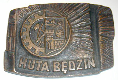 Plik:Huta Będzin medal brąz duzy ciężki PRL 1.jpg