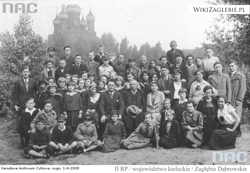 Plik:Uczniowie z Orłowa i Gdyni podczas wycieczki do Sosnowca.jpg