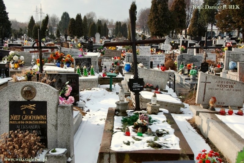 Plik:Będzin cmentarz katolicki ul. Małobądzka Cmentarz parafii św. Tomasza w Sosnowcu Ignacy Otrębski 04.JPG