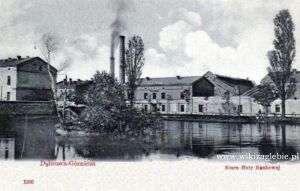 Dąbrowa Górnicza na dawnej pocztówce 110 Huta Bankowa.jpg