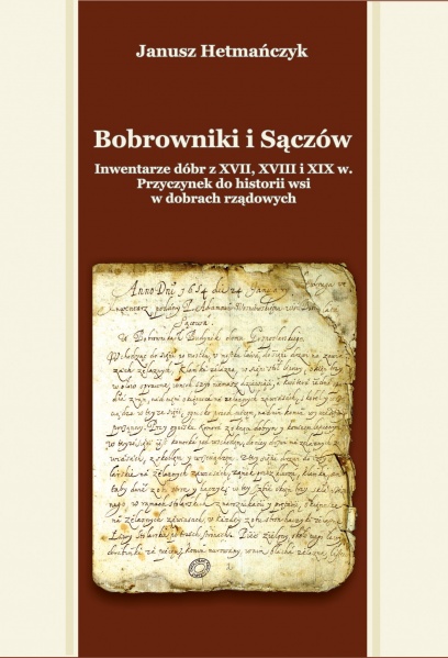 Plik:1 str okładka książki pt Bobrowniki i Sączów.jpg