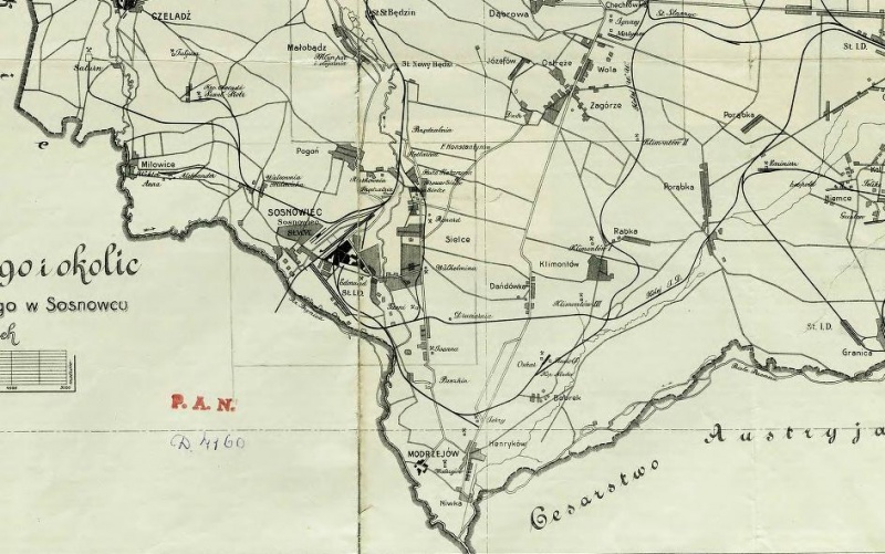 Plik:Fragment mapy Zagłębia Dąbrowskiego z 1911 roku.JPG
